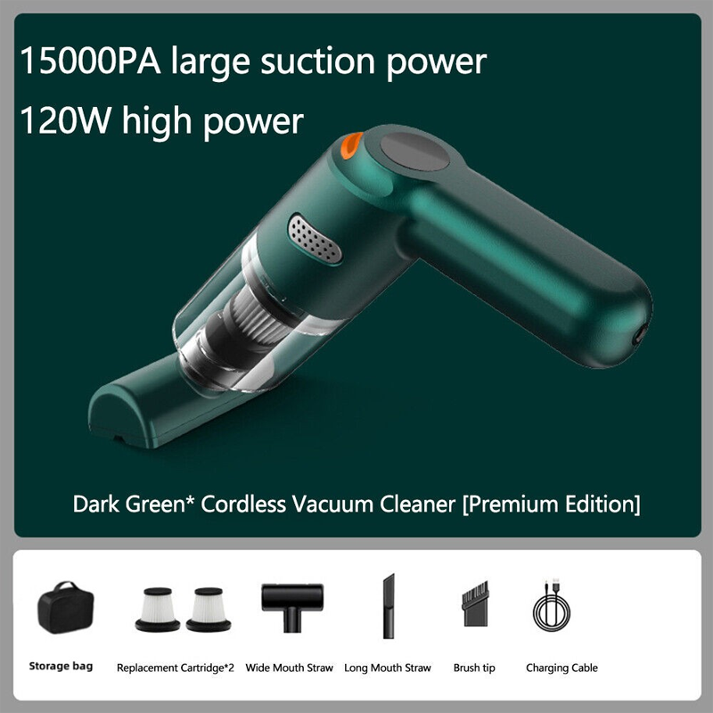 🚗Surprise Price: Only £18.99!!🔥🔋High-Power Cordless Vacuum Cleaner Kit for Car💨