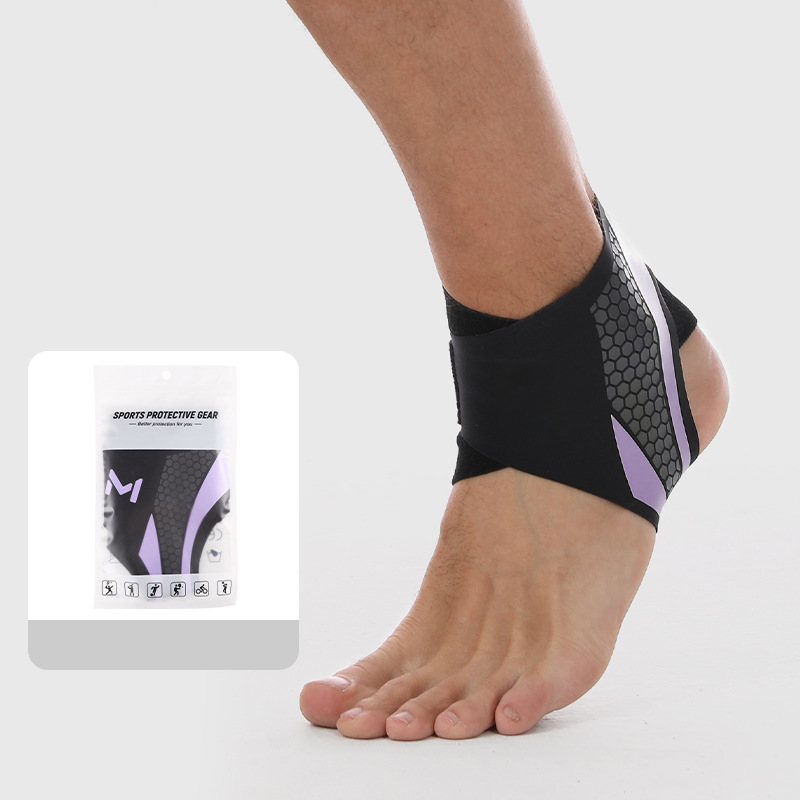 🦶 Breathable Elastic Ankle Support Brace — Adjustable Wrap-Around Ankle Stabiliser