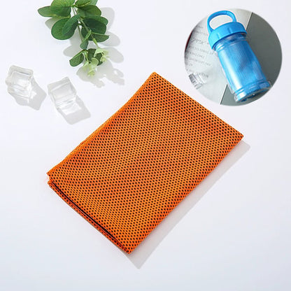 ⏰Last Day Buy 1 Get 1 Free❄(Each only ￡3.99)💦Cold Sweat Towel You Can Use Anywhere, Anytime! Reusable Soft Absorbent Cooling Portable– UK Ready! 🇬🇧