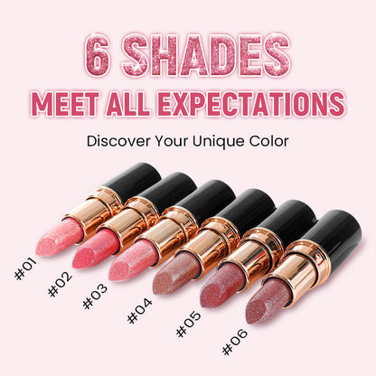 Today's Special--Buy 1 Get 1 Free💋Waterproof & Moisturizing Glitter Lipstick