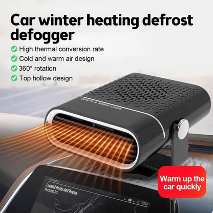 🔥New Upgrade Portable Car Heater, 60s Fast Demisting Defroster