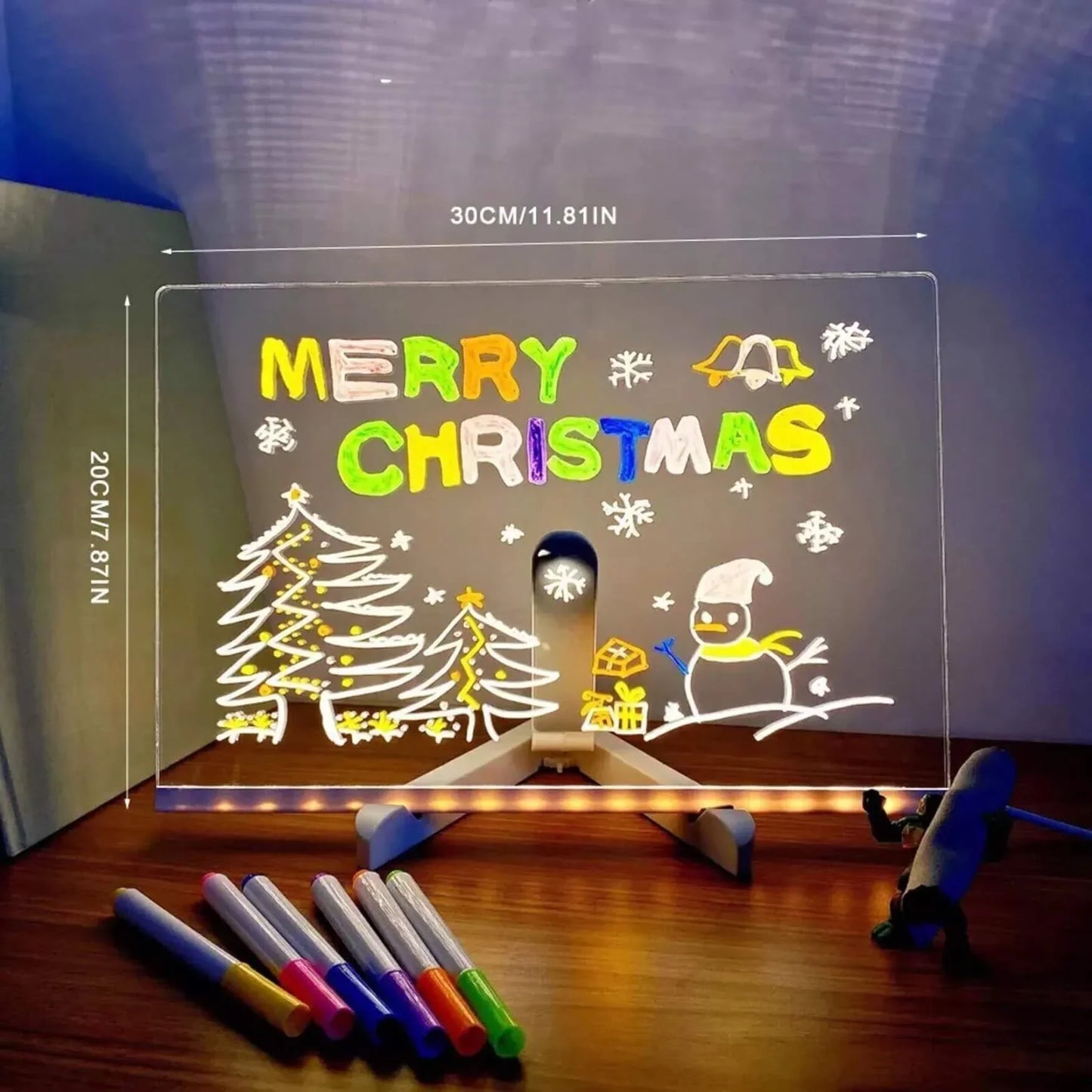 ✨LAST WEEK SPECIAL PRICE: ￡10.99!!⏳🎨Luminous Led Drawing Board For Children