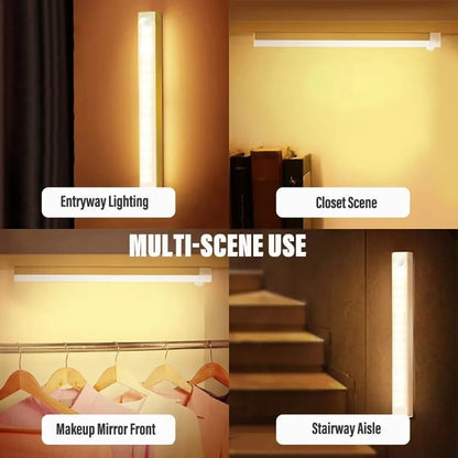 🎉LAST DAY 50% OFF💡Punch-free Smart Sensor Magnetic Rechargeable LED Lights