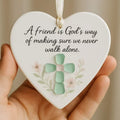 🔥LAST DAY SALE 70% OFF!⏰Heart-Shaped Sea Glass Friendship Decor🌊✨ Shaped by Nature & Crafted by Hand💝