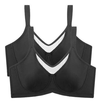 🏆 Last Day Special Price £6.99💐Women's Elegant Sheer Full Coverage Plus Size Bra
