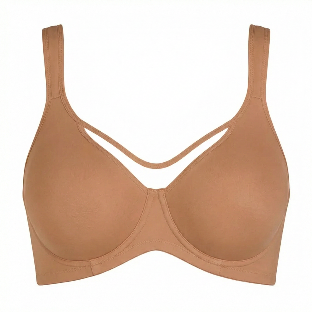 🏆 Last Day Special Price £9.99💐Women's Elegant Sheer Full Coverage Plus Size Bra