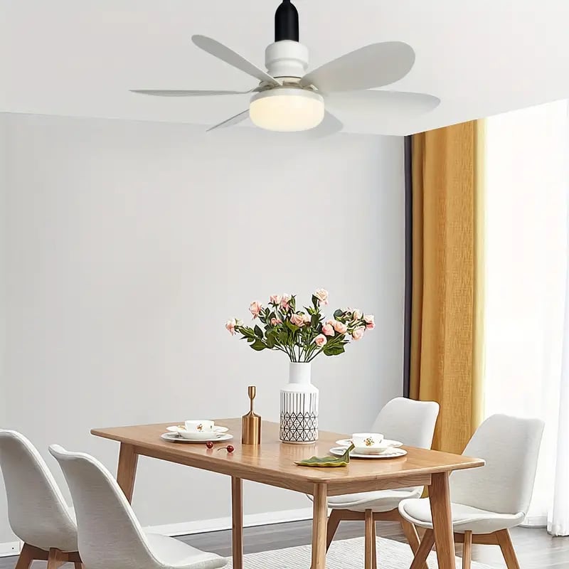🏆LAST DAY SALE ONLY￡16.99 with Socket!!🎁🔥SmartBreez™ PRO 40W LED Ceiling Fan Light – 20.5” Ultra-Quiet with Remote 🎯 | E27 + FREE B22 Adapter 🔌 | For Bedroom 😴, Kitchen 👩‍🍳 & Garage 🛠️ – UK Ready! 🇬🇧
