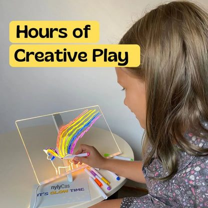 ✨LAST WEEK SPECIAL PRICE: ￡10.99!!⏳🎨Luminous Led Drawing Board For Children