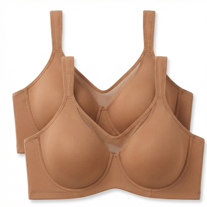 🏆 Last Day Special Price £6.99💐Women's Elegant Sheer Full Coverage Plus Size Bra