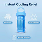⏰Last Day Buy 1 Get 1 Free❄💦Cold Sweat Towel You Can Use Anywhere, Anytime! Reusable Soft Absorbent Cooling Portable– UK Ready!