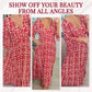 💖LAST DAY SALE 50% OFF💖Bohemian casual print V-neck waist wrap long dress