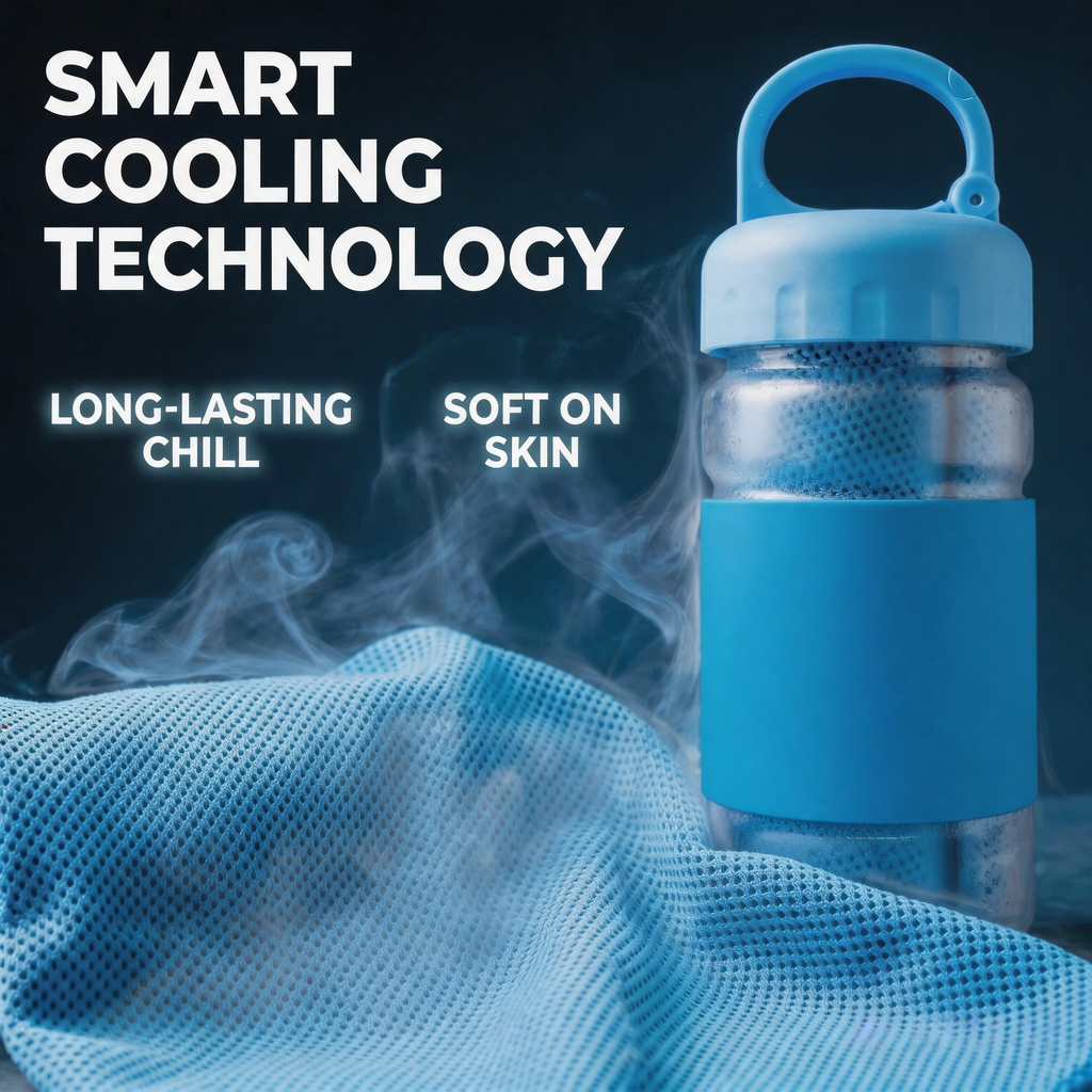 ⏰Last Day Buy 1 Get 1 Free❄💦Cold Sweat Towel You Can Use Anywhere, Anytime! Reusable Soft Absorbent Cooling Portable– UK Ready!