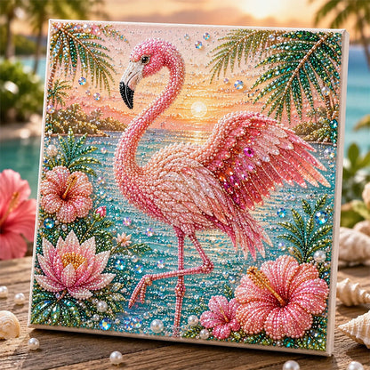 🏆 Last Day Special Price £9.99🦬✨ Highland Cow Pearl Art DIY Kit – Relaxing DIY Craft to Create Stunning Coastal Artwork