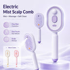 🔥ProGlide™🇬🇧 Scalp Massager Comb 💆‍♀️ – Self-Cleaning 🧼, Tangle-Free ✂️ & Frizz-Control Hair Brush with Soothing Mist Spray 💨✨ | Perfect for Dry, Brittle Hair 💧🌟