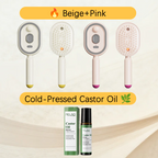 🔥ProGlide™🇬🇧 Scalp Massager Comb 💆‍♀️ – Self-Cleaning 🧼, Tangle-Free ✂️ & Frizz-Control Hair Brush with Soothing Mist Spray 💨✨ | Perfect for Dry, Brittle Hair 💧🌟