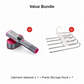 🥳2026 HOT SALE💞 50% OFF! Steam Iron & Steamer 2-in-1 – Kills 99.99% mites & bacteria. 5s preheat, 150ml tank. Ceramic plate, even heat. Safe for silk to cotton. Your fabric care essential. 🛡️🌿