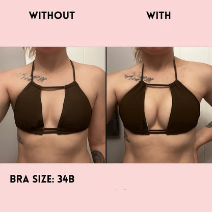 💕LAST DAY SALE ONLY ￡7.99!!💕OUFALI Lift Inserts for Bras – Lightly Padded, Double-Sided Adhesive👙 Reusable, Washable • Natural Lift • Seamless Under Clothing ✨