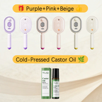 🔥ProGlide™🇬🇧 Scalp Massager Comb 💆‍♀️ – Self-Cleaning 🧼, Tangle-Free ✂️ & Frizz-Control Hair Brush with Soothing Mist Spray 💨✨ | Perfect for Dry, Brittle Hair 💧🌟