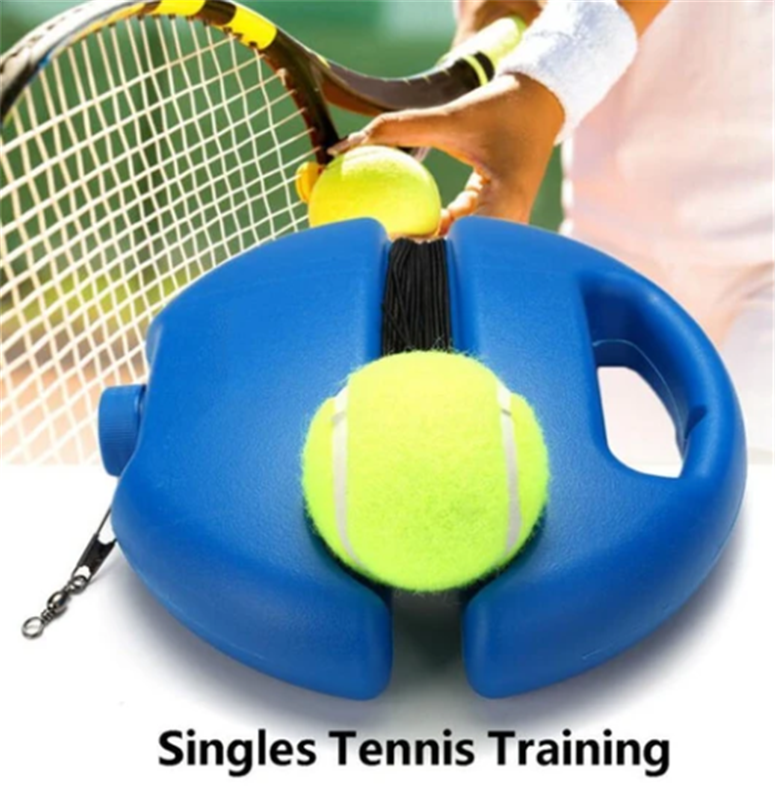 KIT Tennis Trainer – Self-study tool, adjustable height & stable base – improves your swing and accuracy anywhere 💪
