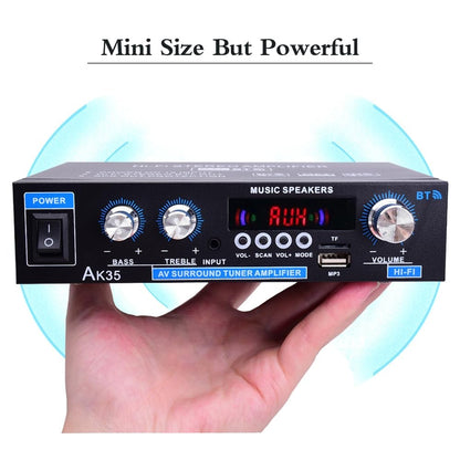 🔥While Supplies Last 40% OFF!🎉 AK35 Stereo Amplifier Home Audio Bluetooth 5.0 Max