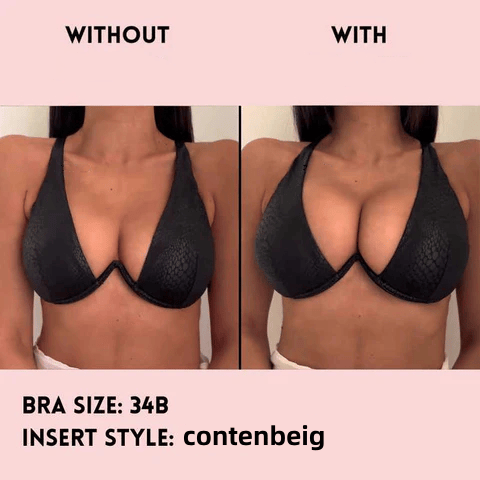 💕LAST DAY SALE ONLY ￡7.99!!💕OUFALI Lift Inserts for Bras – Lightly Padded, Double-Sided Adhesive👙 Reusable, Washable • Natural Lift • Seamless Under Clothing ✨