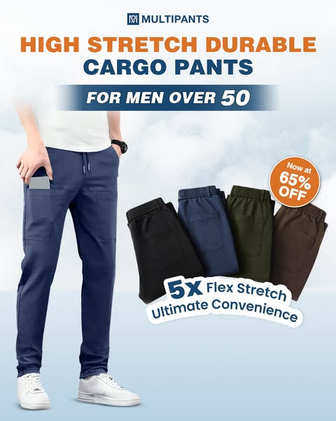 🔥Last Day Sale 65% OFF🏆MultiPants – High Stretch Multi-pocket Durable Cargo Pants
