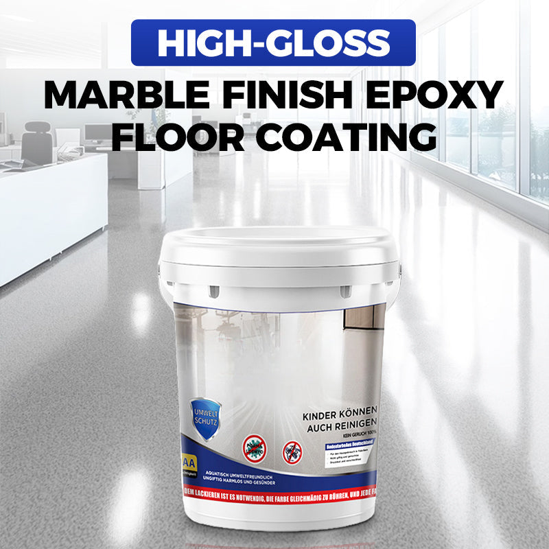 🔥HOT SALE🔥High-Gloss Marble Effect Epoxy Floor Coating