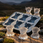⏳Last Day Special Price ￡6.99!!🐮 Mini Highland Cow Ice Cube Mold – Cute 3D Ice for Drinks, Parties & Gifts
