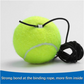 KIT Tennis Trainer – Self-study tool, adjustable height & stable base – improves your swing and accuracy anywhere 💪