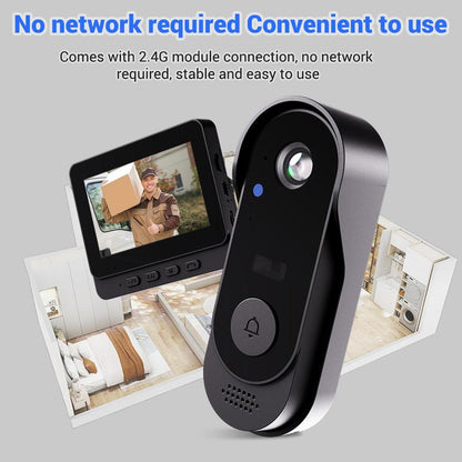 💐50% OFF ! Doorbell Camera with Screen – 4.3-Inch Display, Easy Setup 📱🔔