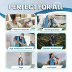 ⏰Last Day Buy 1 Get 1 Free❄💦Cold Sweat Towel You Can Use Anywhere, Anytime! Reusable Soft Absorbent Cooling Portable– UK Ready! 🇬🇧