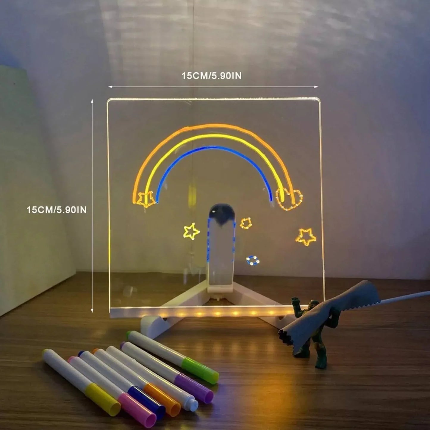 ✨LAST WEEK SPECIAL PRICE: ￡10.99!!⏳🎨Luminous Led Drawing Board For Children