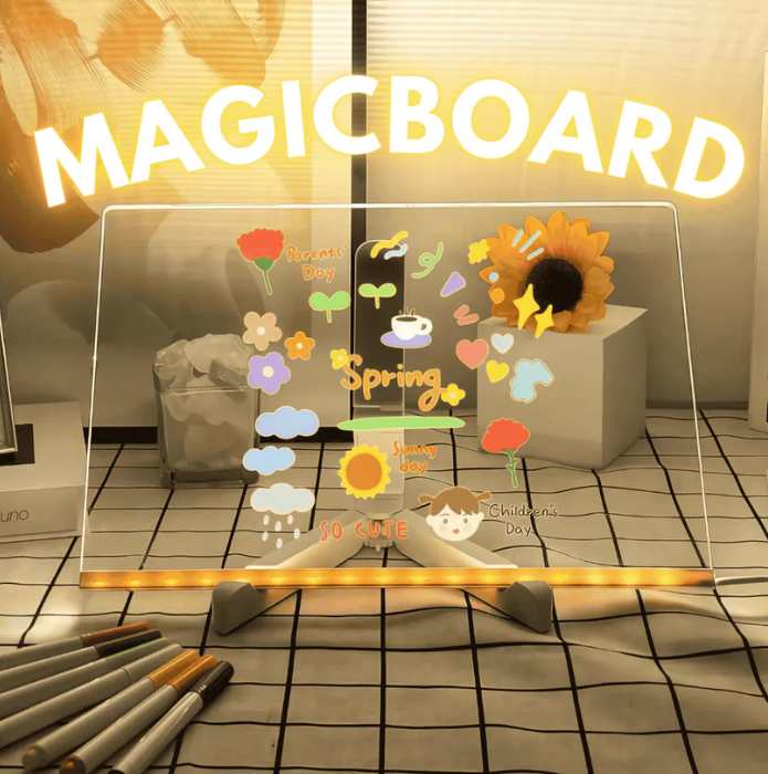 ✨LAST WEEK SPECIAL PRICE: ￡10.99!!⏳🎨Luminous Led Drawing Board For Children
