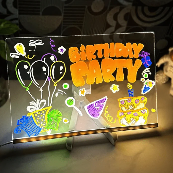 ✨LAST WEEK SPECIAL PRICE: ￡10.99!!⏳🎨Luminous Led Drawing Board For Children