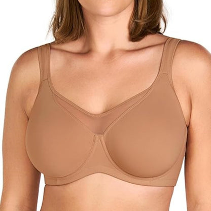 🏆 Last Day Special Price £6.99💐Women's Elegant Sheer Full Coverage Plus Size Bra