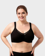 🏆 Last Day Special Price £9.99💐Women's Elegant Sheer Full Coverage Plus Size Bra