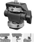 📷Camera Monitor Mount with Cold Shoe Adapter, 360° Swivel and 180°