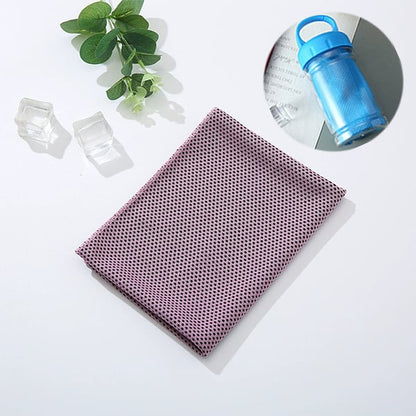 ⏰Last Day Buy 1 Get 1 Free❄(Each only ￡3.99)💦Cold Sweat Towel You Can Use Anywhere, Anytime! Reusable Soft Absorbent Cooling Portable– UK Ready! 🇬🇧