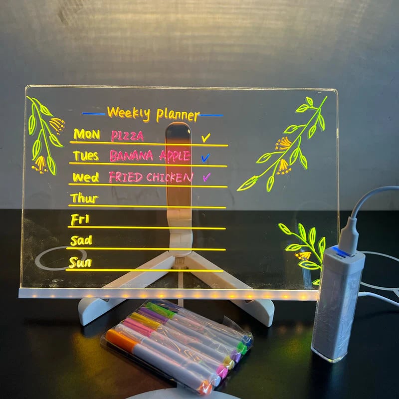 ✨LAST WEEK SPECIAL PRICE: ￡10.99!!⏳🎨Luminous Led Drawing Board For Children