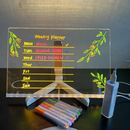 ✨LAST WEEK SPECIAL PRICE: ￡10.99!!⏳🎨Luminous Led Drawing Board For Children