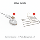 🥳2026 HOT SALE💞 50% OFF! Steam Iron & Steamer 2-in-1 – Kills 99.99% mites & bacteria. 5s preheat, 150ml tank. Ceramic plate, even heat. Safe for silk to cotton. Your fabric care essential. 🛡️🌿