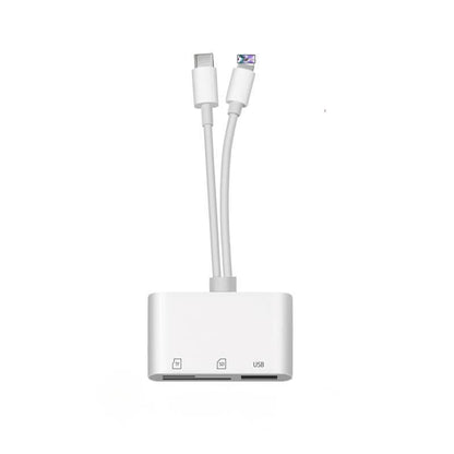 💥 50% OFF NOW! 📇 SD/TF/USB Card Reader – Plug & play, fast file transfer – Compatible with phones, laptops & cameras – compact travel essential 🔌