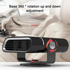 🔥New Upgrade Portable Car Heater, 60s Fast Demisting Defroster
