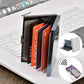 RFID Blocking Metal Card Holder - Ultra-Slim Stainless Steel Business Credit Card Case, Portable Pocket Secure ID Protector for Men’s Business Travel