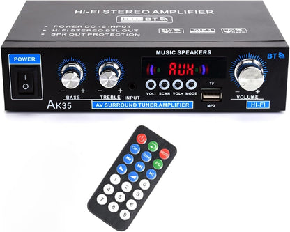 🔥While Supplies Last 40% OFF!🎉 AK35 Stereo Amplifier Home Audio Bluetooth 5.0 Max