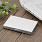 RFID Blocking Metal Card Holder - Ultra-Slim Stainless Steel Business Credit Card Case, Portable Pocket Secure ID Protector for Men’s Business Travel