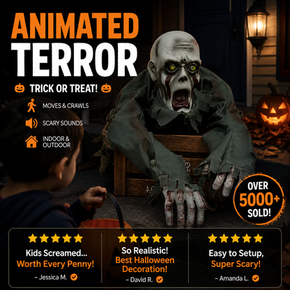 🎉🔥LIMITED-TIME 50% OFF! | Free Shipping🔥Halloween Horror Model Crawling Ghost
