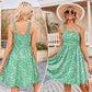 ⏰Hot Sale 49% Off💃Women's Summer Dresses Casual Square Neck Floral Sundress With Pockets
