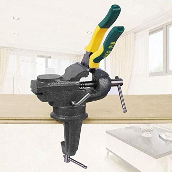 🎁2026 New Arrivals 50% OFF💥Heavy-Duty Mini Universal Bench Vice – Compact, Clamp-On & Perfect for Workshops, Garages & DIY Projects 🔧✨