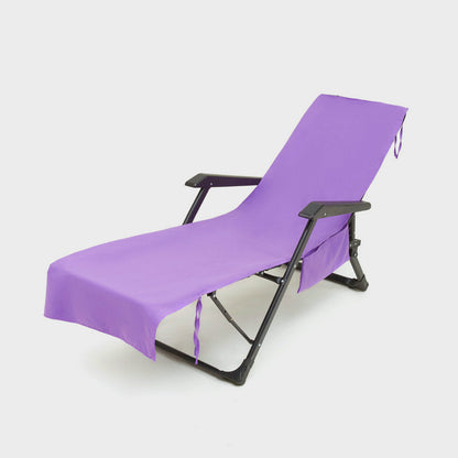 🏖️Limited Time Sale 50% OFF!🌞OHS Sun Lounger Towel with Pockets & Carry Bag 🏖️  Extra-Large Microfibre Beach Towel – Quick-Dry, Lightweight & Sand-Resistant☀️🇬🇧✨